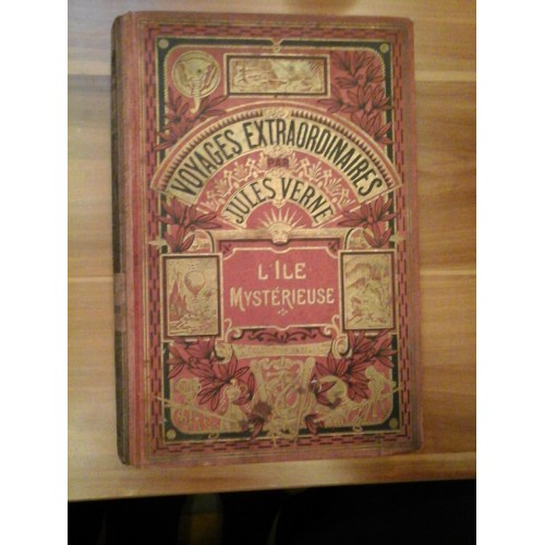 L'ILE MYSTERIEUSE - PAR JULES VERNE - LIBRAIRIE HACHETTE, - COLECTION HETZEL (LES VOYAGES EXTRAORDINARES) L'ILE MYSTERIEUSE - PAR JULES VERNE - LIBRAIRIE HACHETTE, - COLECTION HETZEL (LES VOYAGES EXTRAORDINARES)